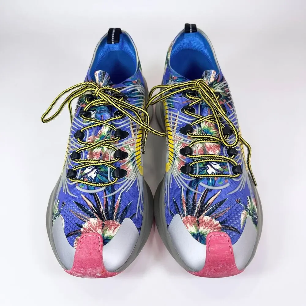 Gucci Technical Knit Floral Run Sneaker - Men’s 9.5